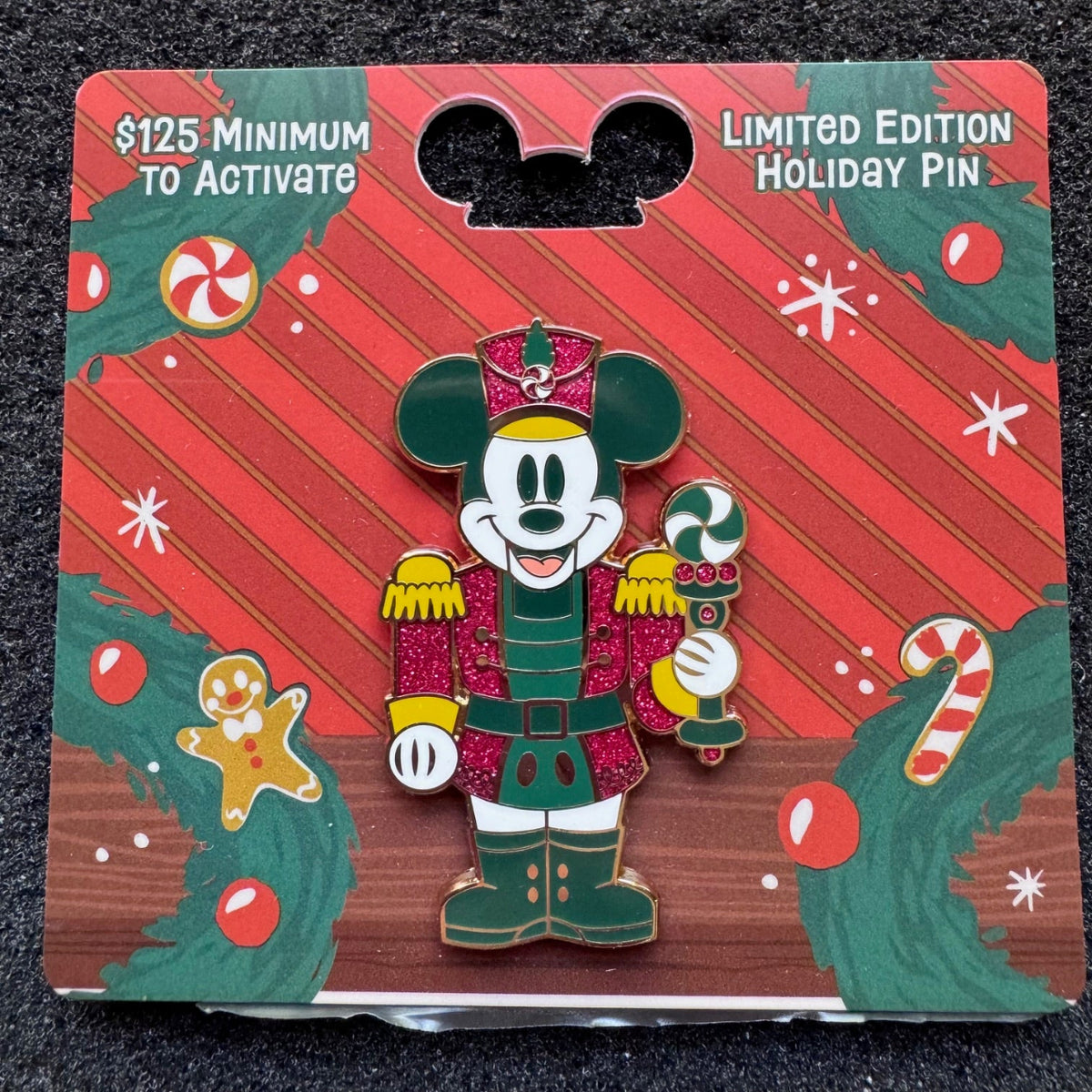 Mickey Mouse Nutcracker Pin
