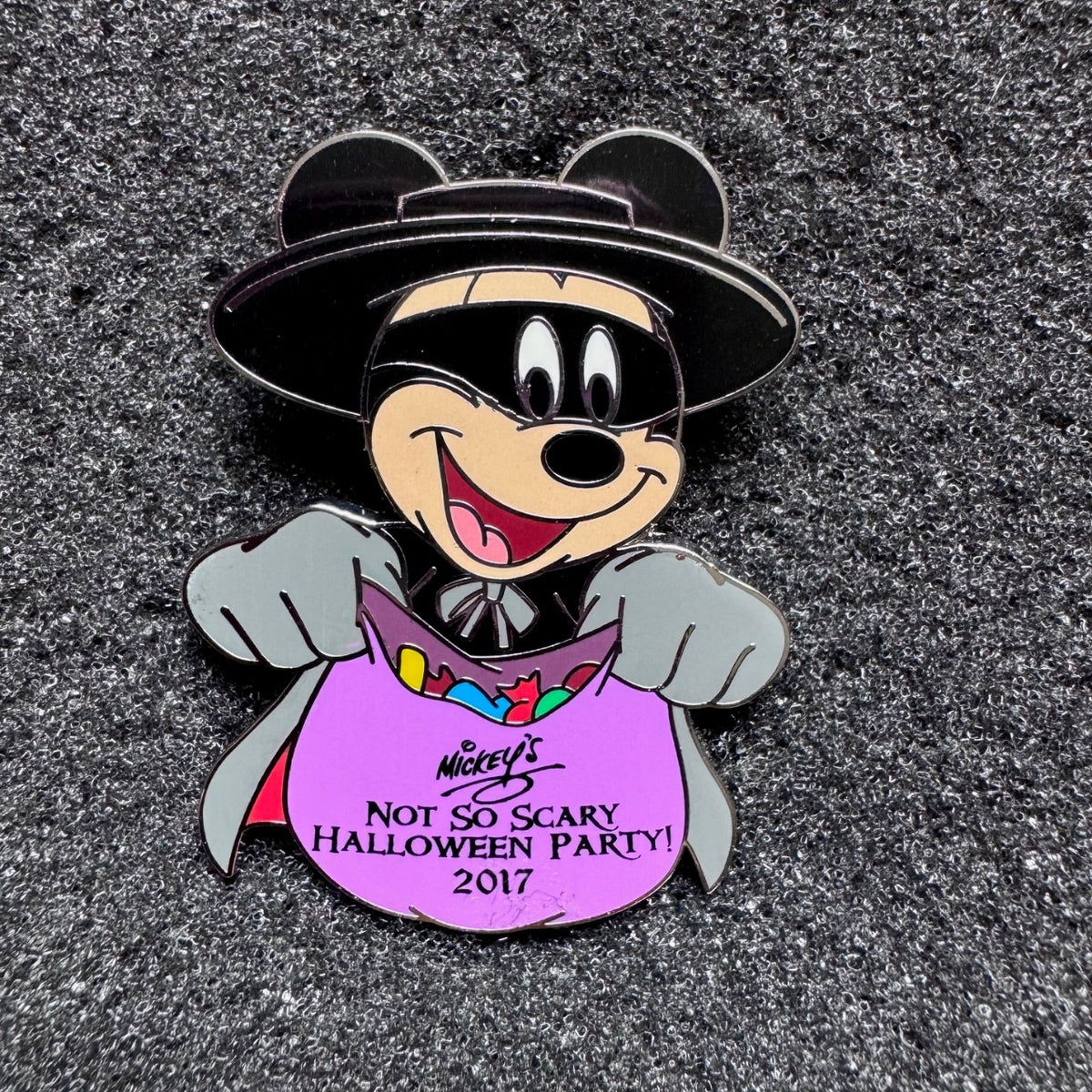 Mickey Zorro Mickey's Not So Scary Halloween Party Pin