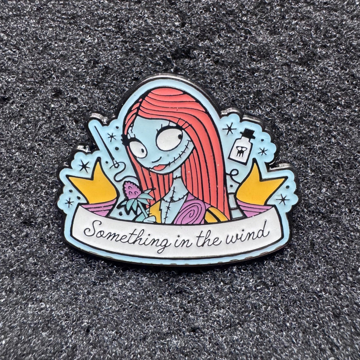 Sally "Something in the wind" Tattoo Quotes Pin