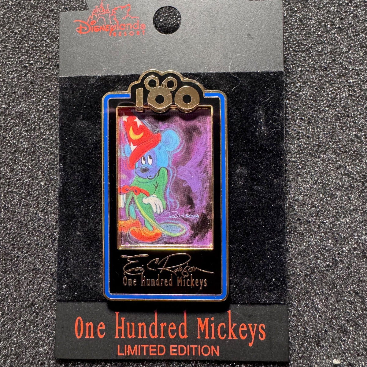 Sorcerer Mickey One Hundred Mickeys Eric Robison Art Series Pin