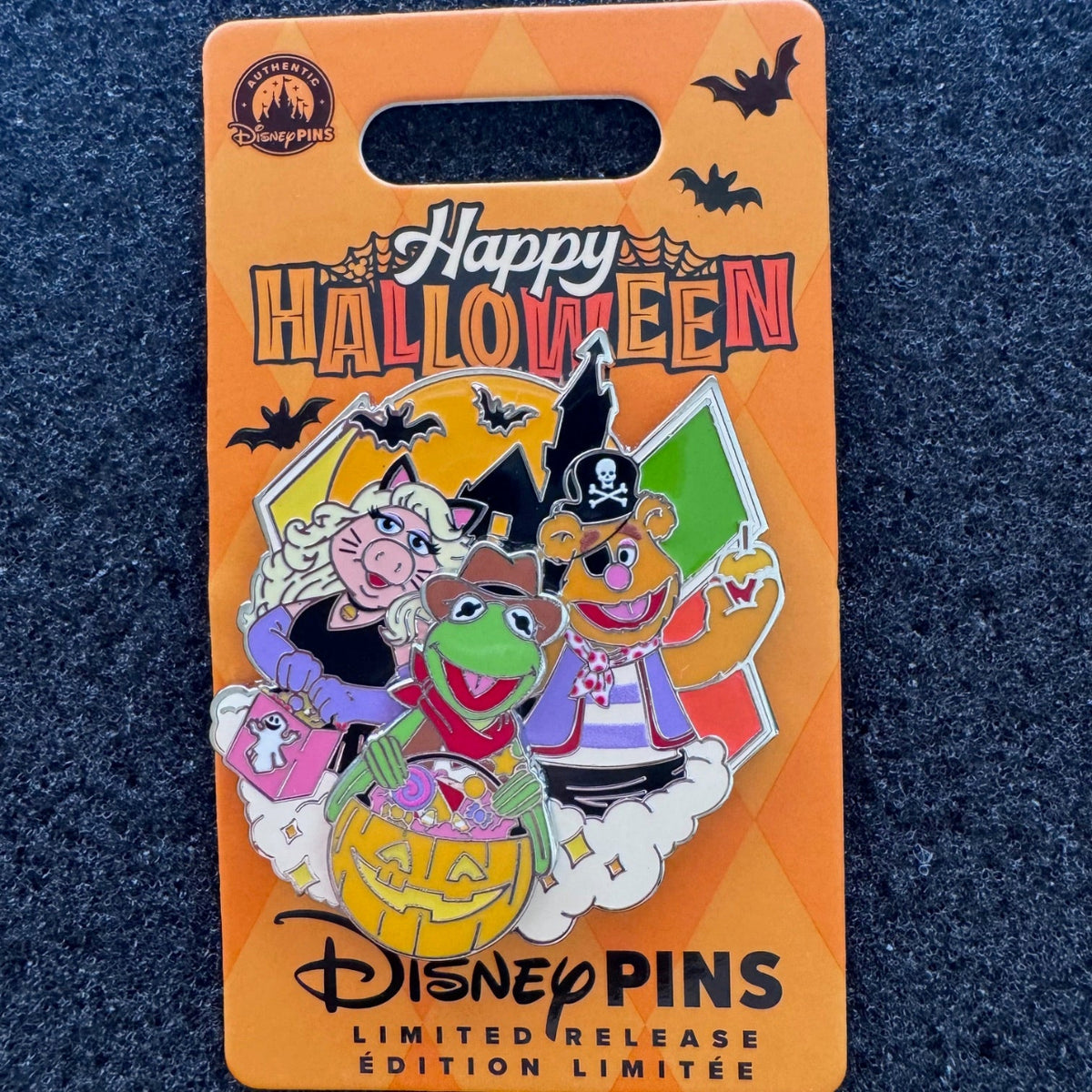 The Muppets Happy Halloween Pin