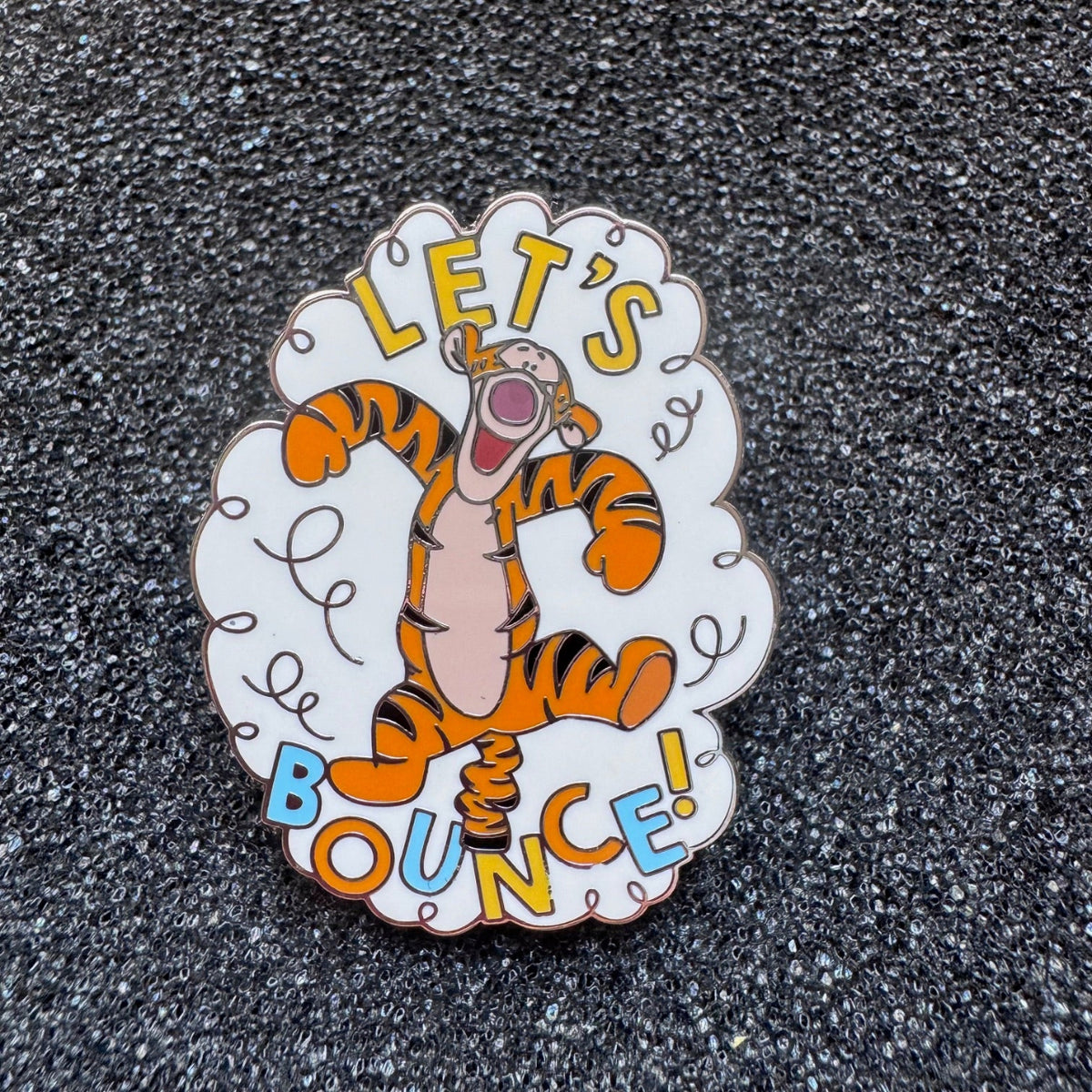 Tigger "Let's Bounce" Winnie the Pooh Pin