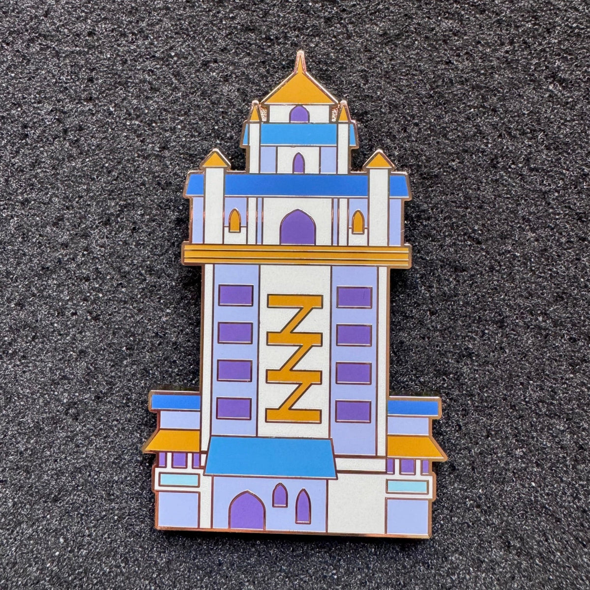 Tower of Terror WDW 50th Anniversary Hollywood Studios Collection Pin