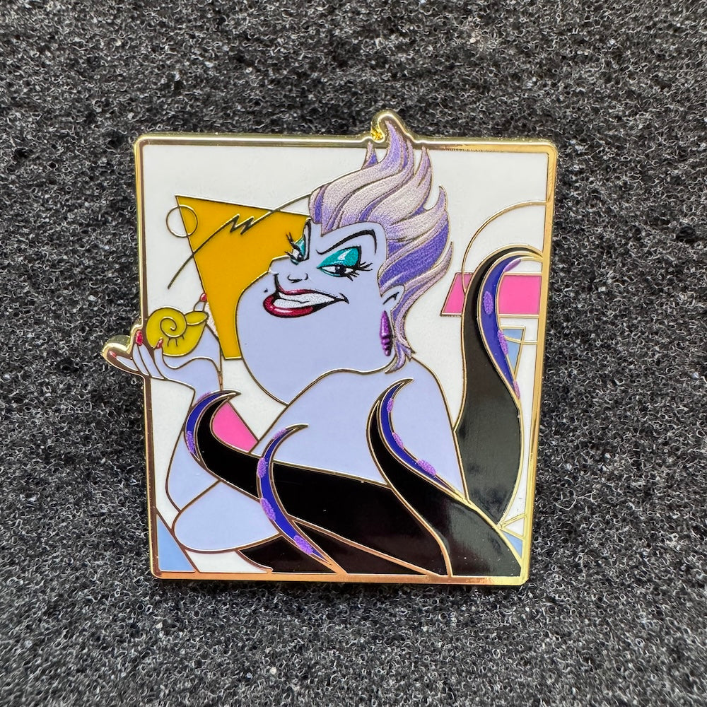 Ursula Villains Retro Midnight Mystery Pin