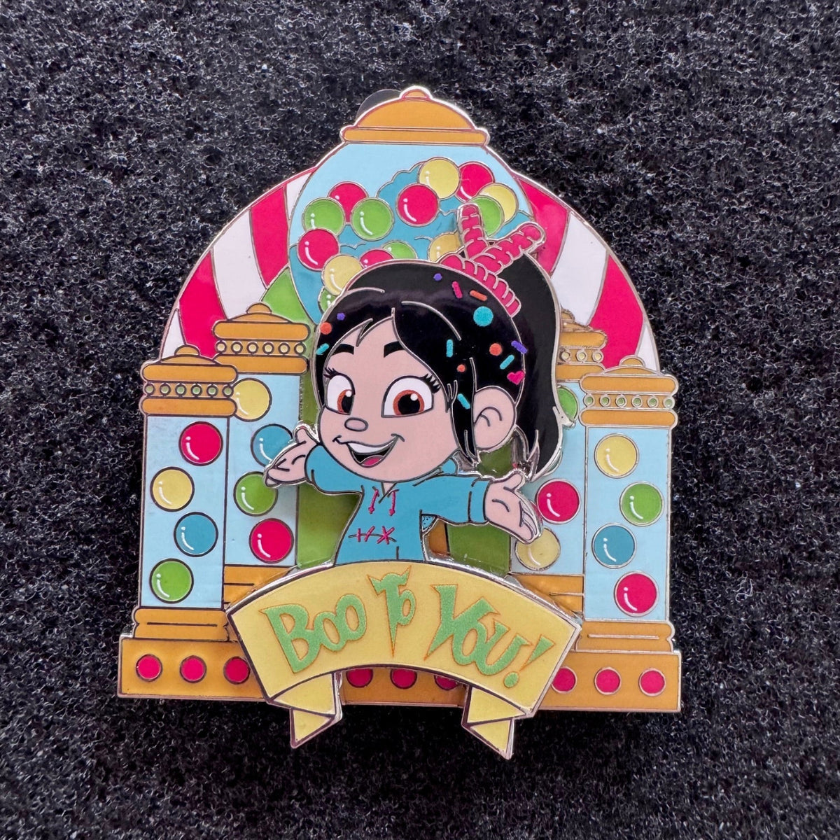 Vanelope "Boo to You" Mickey's Not So Scary Halloween Party Pin