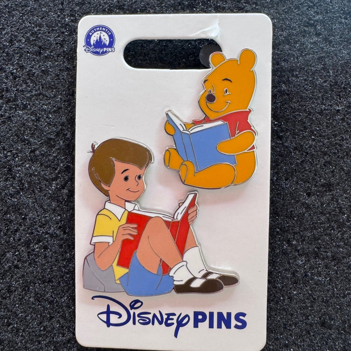 Winnie the Pooh & Christopher Robin Pin Set