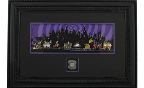 Jack Skellington Framed Pin Set