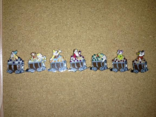 Seven Dwarfs Mine Train Pins