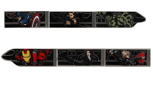 Avengers Monorail Pin Set