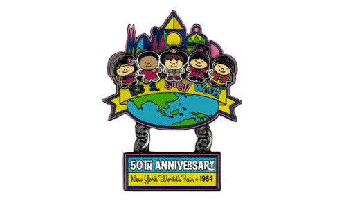 It's a small world 50th anniversary pin