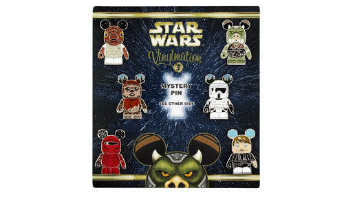 Star Wars Vinylmation Mystery Pin Set Series 3