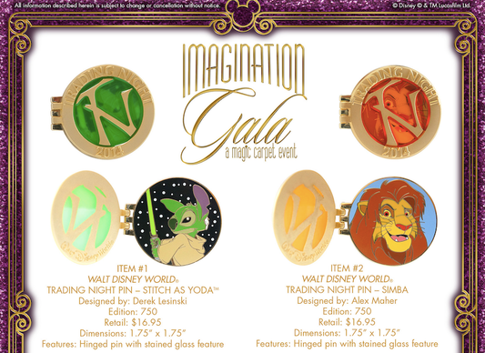 Imagination Gala Second Pin Trading Night RSP