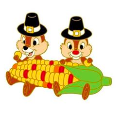 Chip Dale Thanksgiving Pin 2014