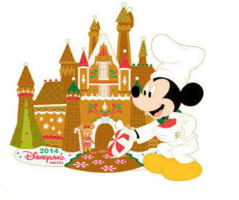 Disneyland Hotel Gingerbread Pin 2014