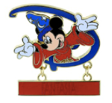 Generation D Sorcerer Mickey Pin