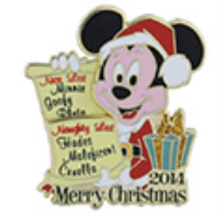 Disney Merry Christmas 2014 Pin