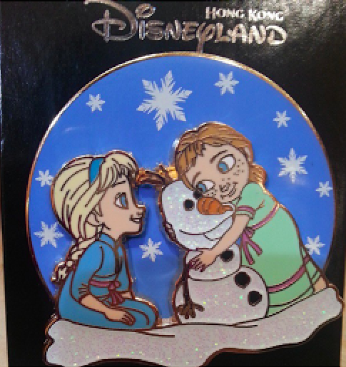 Hong Kong Disneyland Frozen Pin