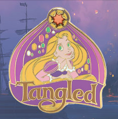 Disney Store UK Tangled Pin