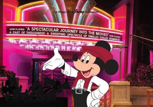 The Great Movie Ride Ink and Paint