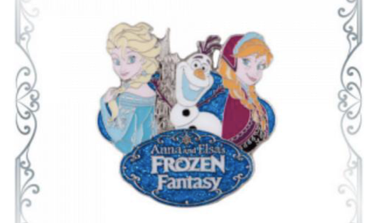 Anna and Elsa's Frozen Fantasy Pin