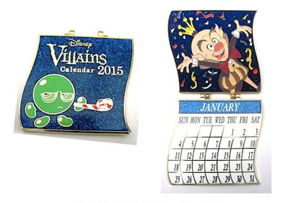 King Candy January Calendar Disney Pin