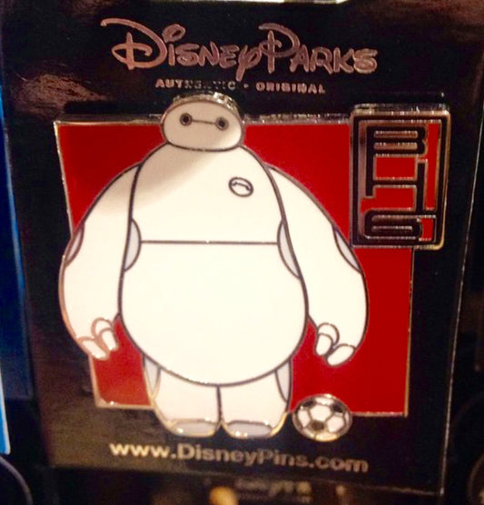Baymax with Soccer Ball Pin