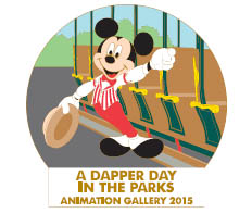 Disney Dapper Day Ink & Paint Pin