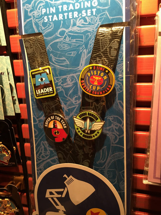 Disney Pixar Pin Trading Starter Set