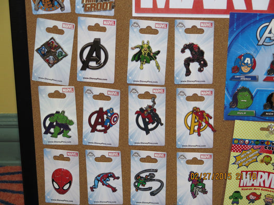 Disney Marvel Pins 2015