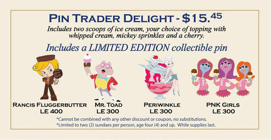 DSSH April 7, 2015 Pin Trader Delight Pins