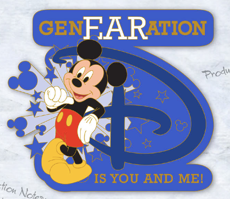 GenEARation D Logo Pin