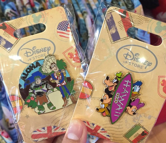 New Disney Store Hawaii Pins