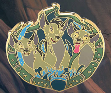 Hyenas Pin