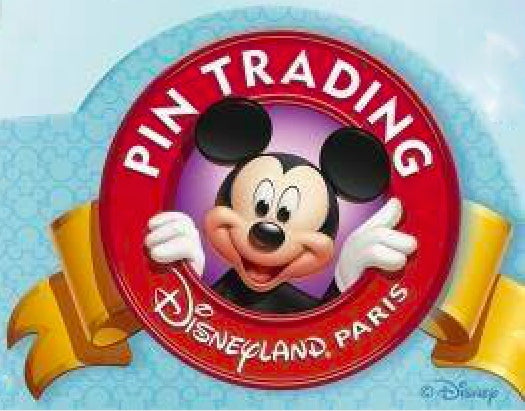Disneyland Paris Pin Trading Logo