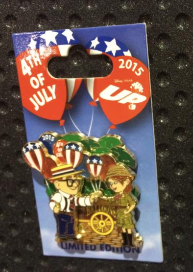 Disney 4th of July Pin 2015