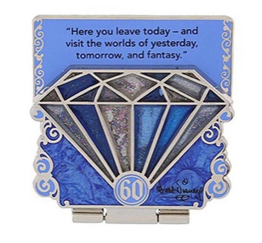 Disneyland 60th Diamond Pin - June 2015