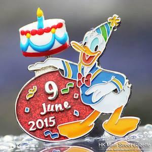Donald Duck 81 Birthday Pin 2015