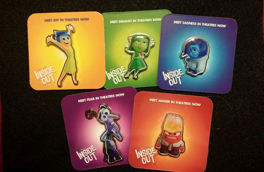Inside Out AMC Theater Pins