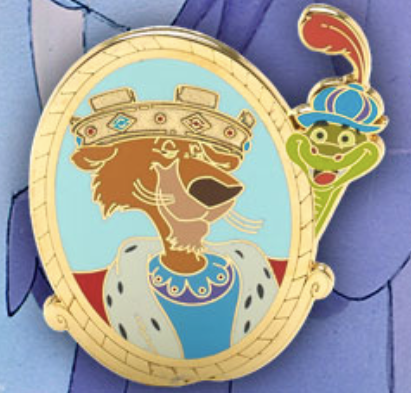 Prince John and Hiss Pin