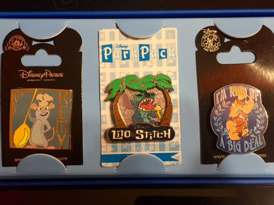 August 2015 Disney Park Pack Pins