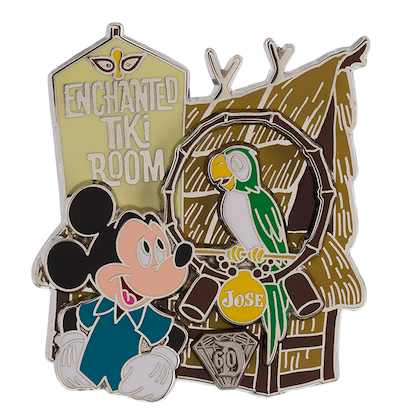 Diamond Decades Enchanted Tiki Room Pin