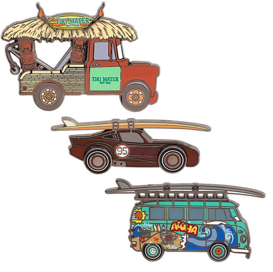 D23 Expo 2015 Pixar Cars Pin Set