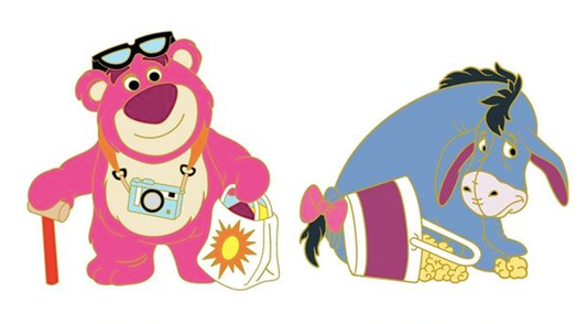 Lotso Eeyore Pins