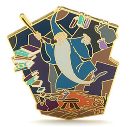 Merlin Pin 2015 - Disney Store UK