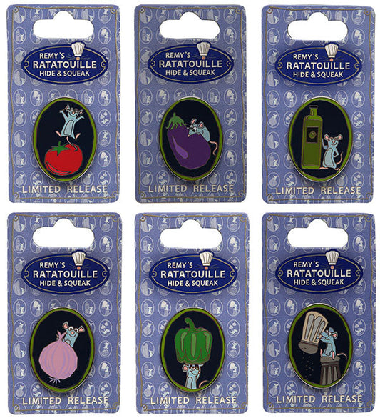 Remy's Ratatouille Disney Pins 2015