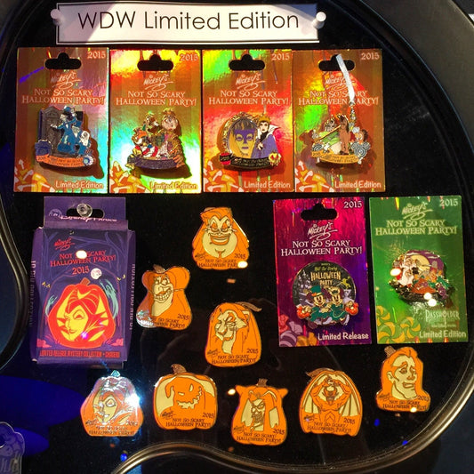 2015 Mickey's Not So Scary Halloween Pary Pins