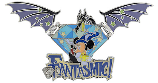 Diamond Decades Fantasmic Pin