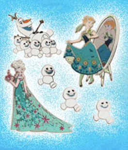 Limited Edition Frozen Pin Set 2015