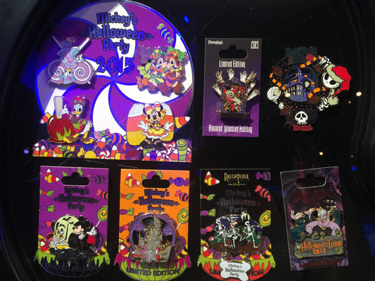 Mickey's Halloween Party 2015 Pins