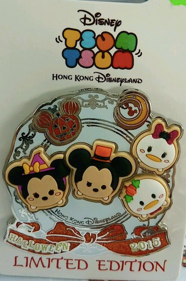 Tsum Tsum Halloween Pin - Hong Kong Disneyland 1